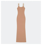 Compass Hug Slim Fit Long Dress