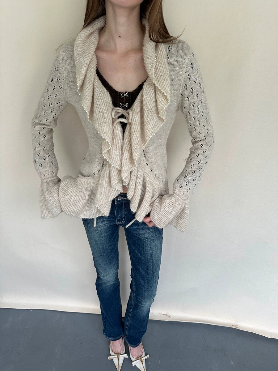 Vintage Wash Whisker Slim Straight Jeans