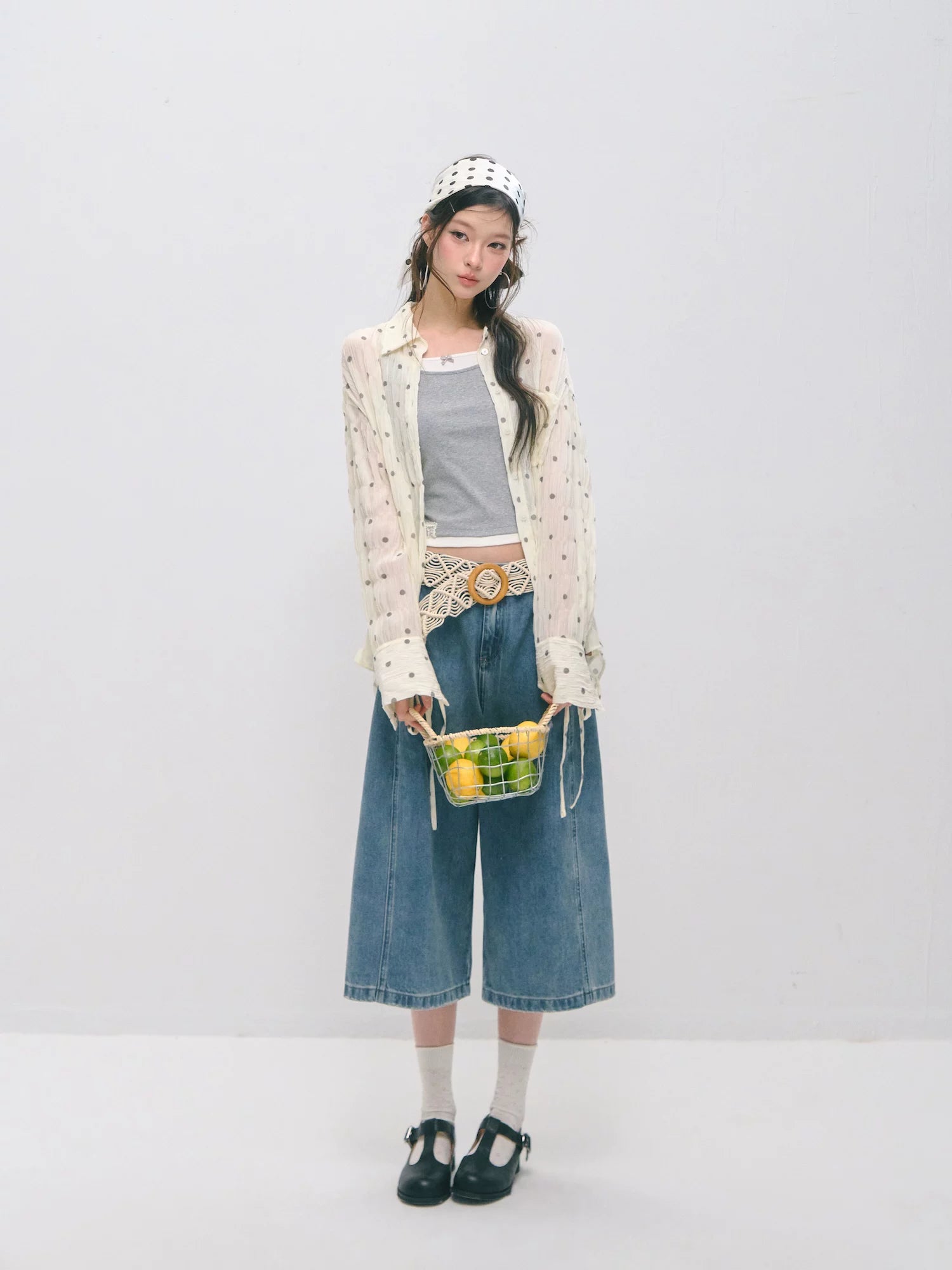 Deconstructed Wide Leg Shorts