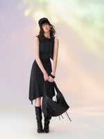 Draped Tie Top Skirt Set