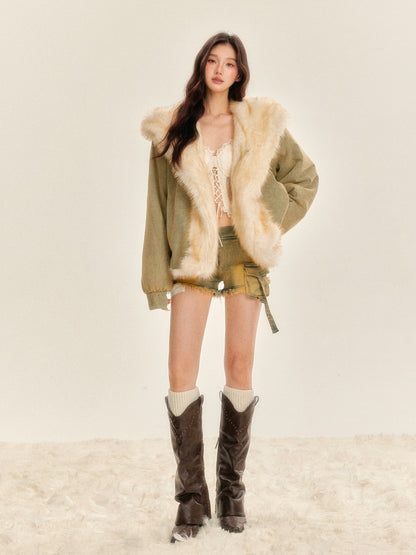 Double-Sided Warm Eco-Friendly Fur Coat