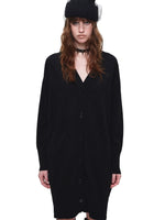 Burnout Sheer Long Cardigan