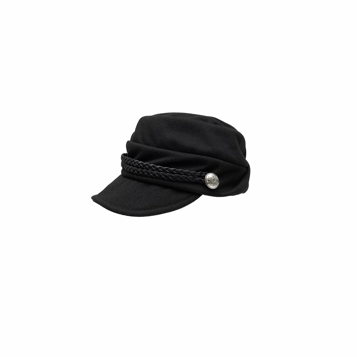 Pleated Baker Boy Cap