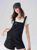 Linen Cargo Overalls