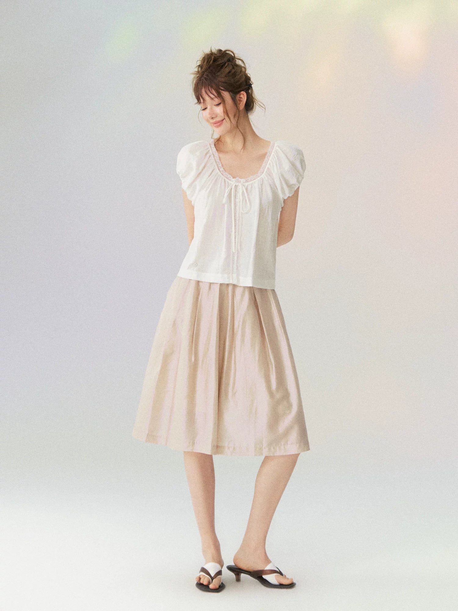 Cloud Puff Sleeve Shirt