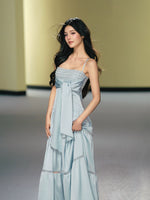 Sequin Strap Maxi Dress