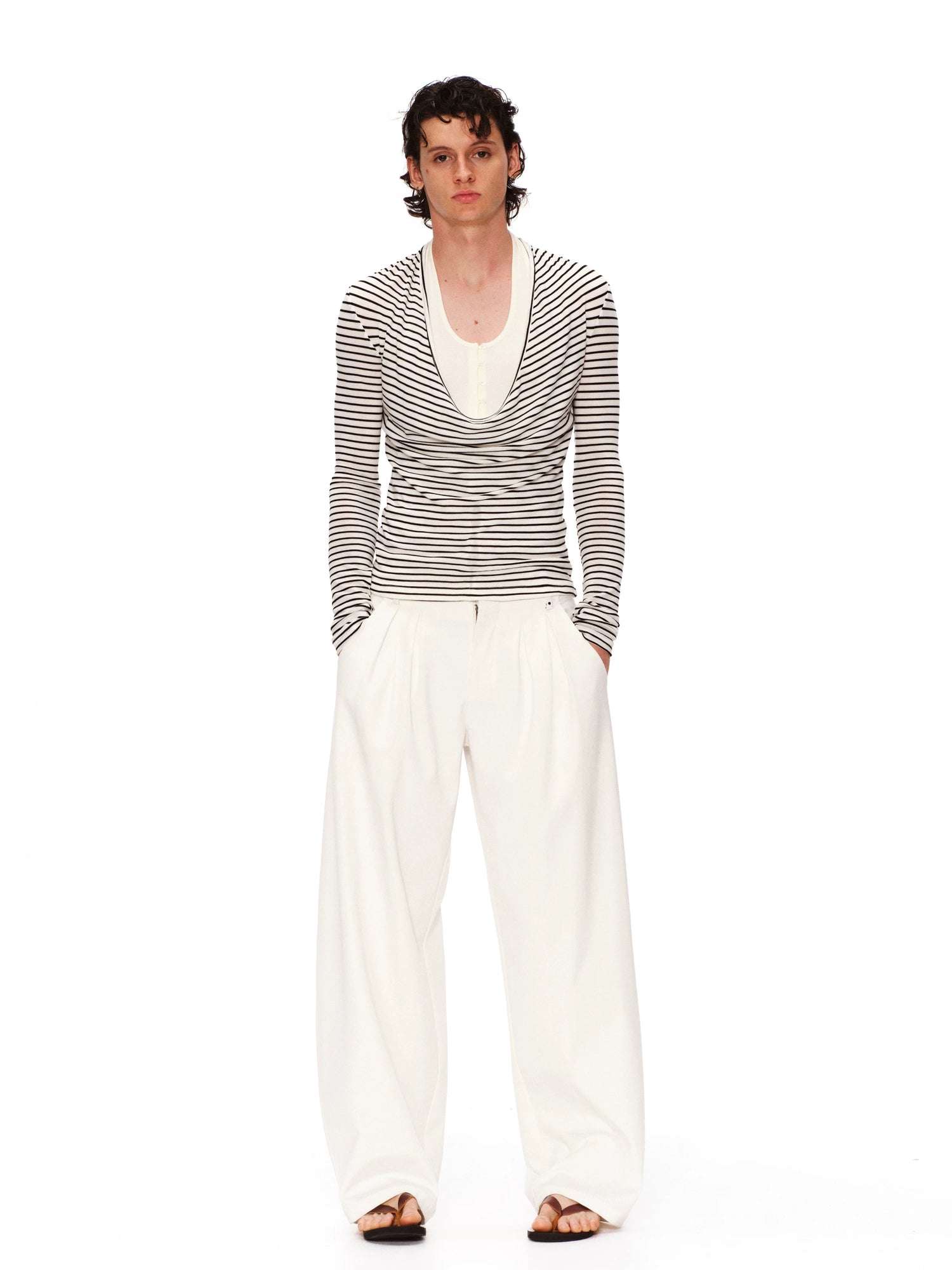 Polka Dot Waist Trousers