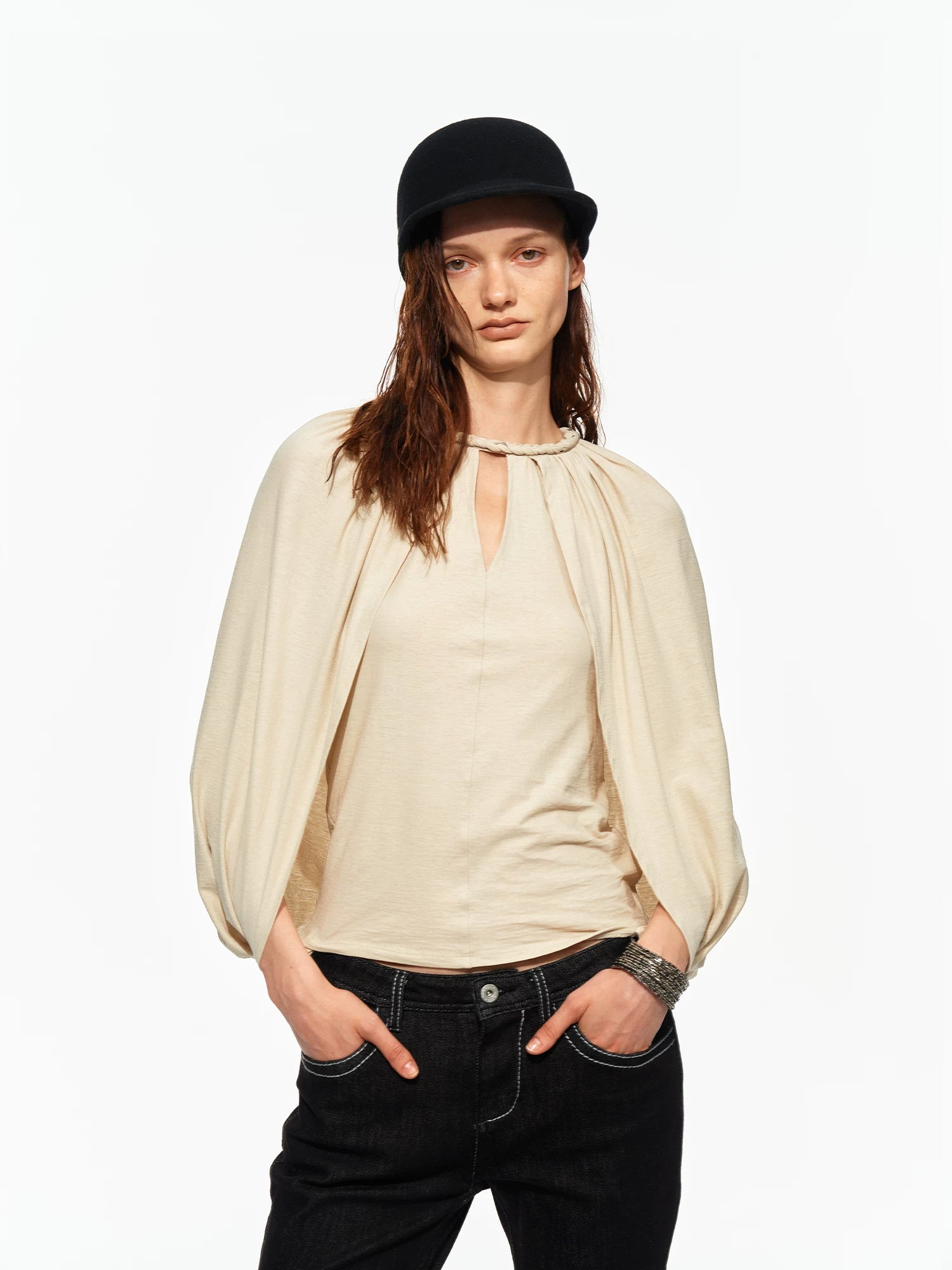 Cotton Cape Tank Top