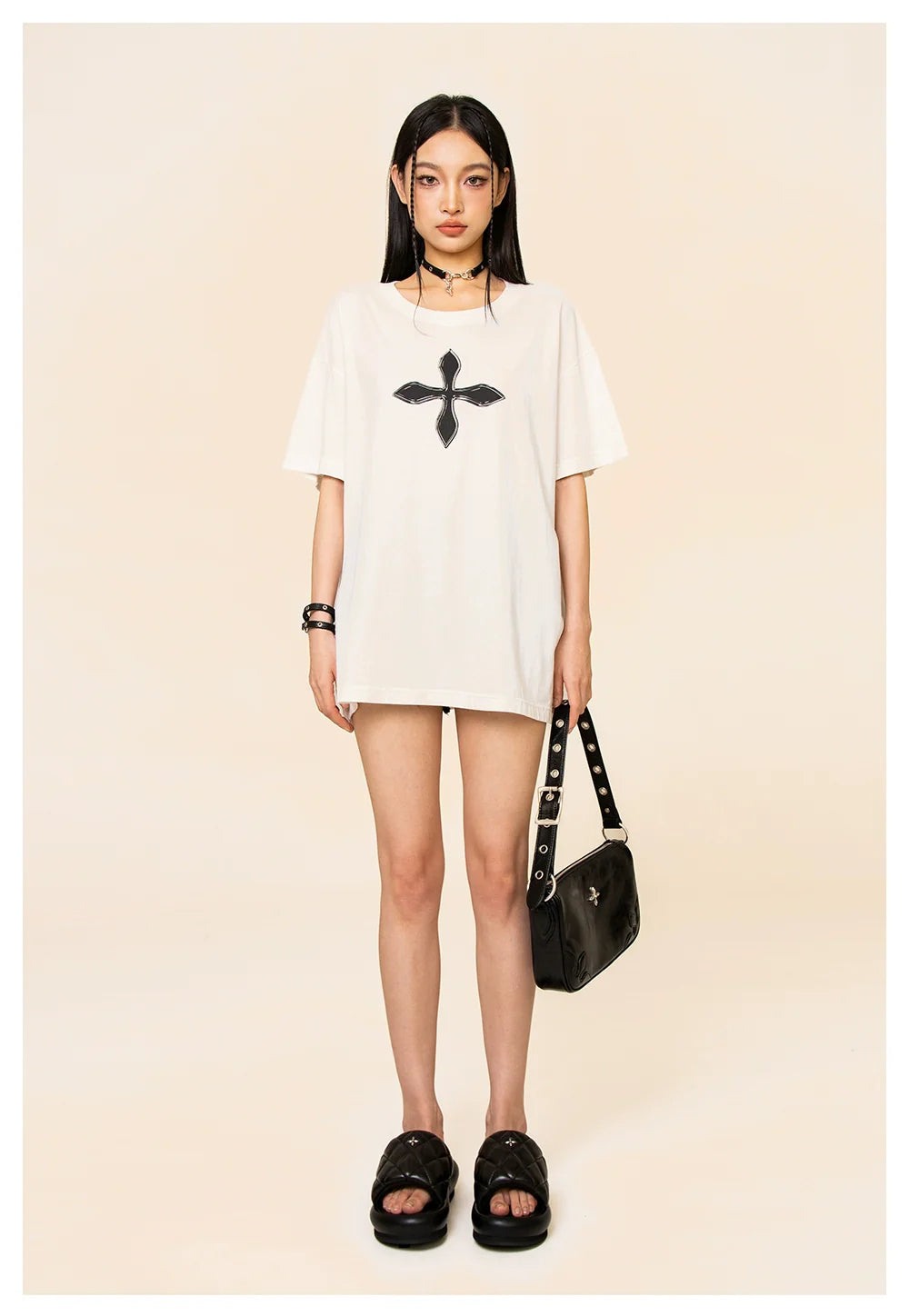 Compass Cross Vintage Tee