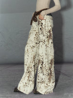 Leopard Print Cocoon Pants