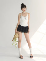 Ballet Lace Layered Skirt