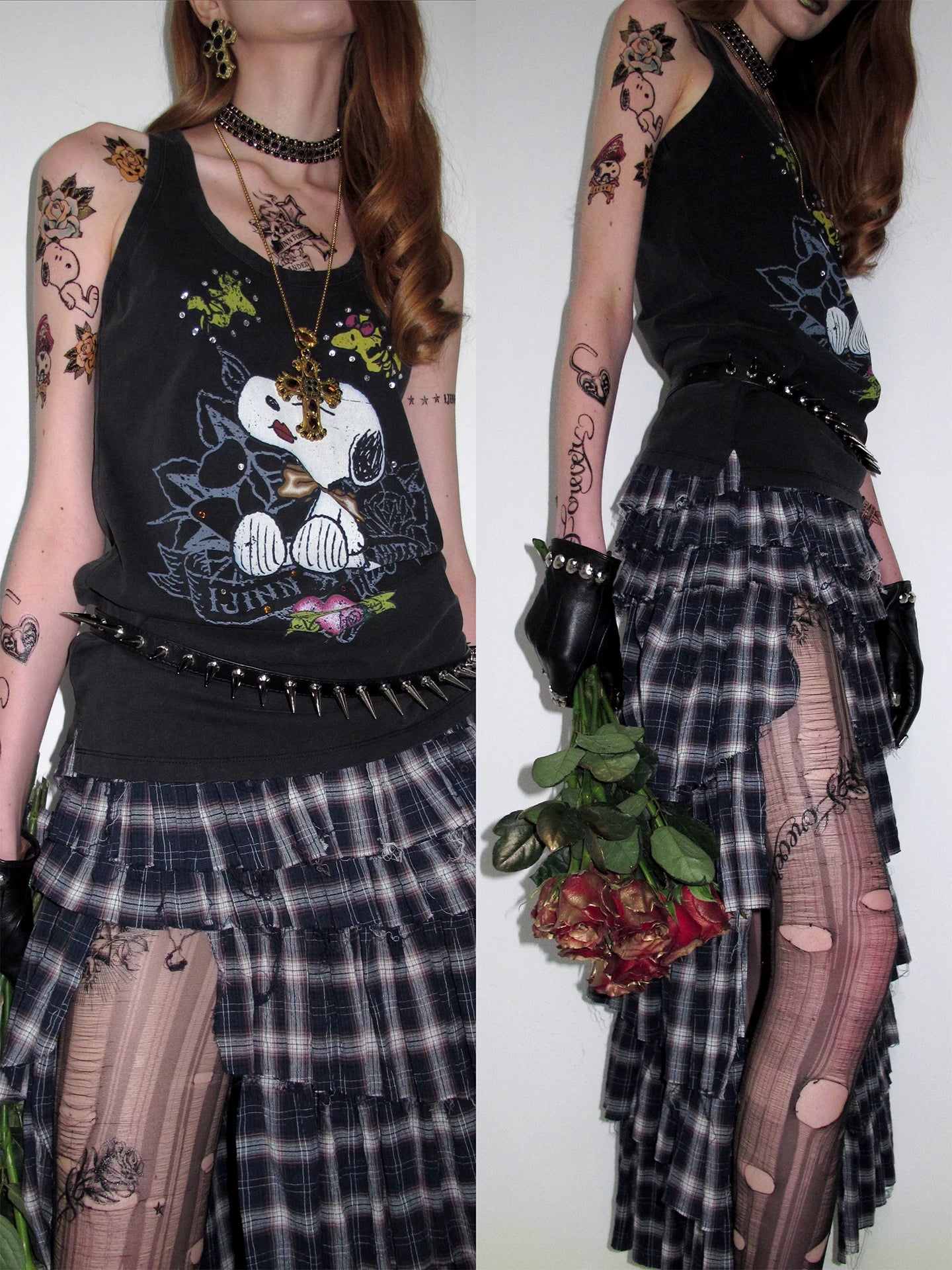 Vintage Printed Tank Top