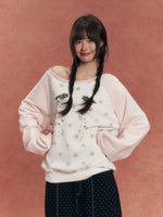 Diamond Tears Rhinestone Sweatshirt