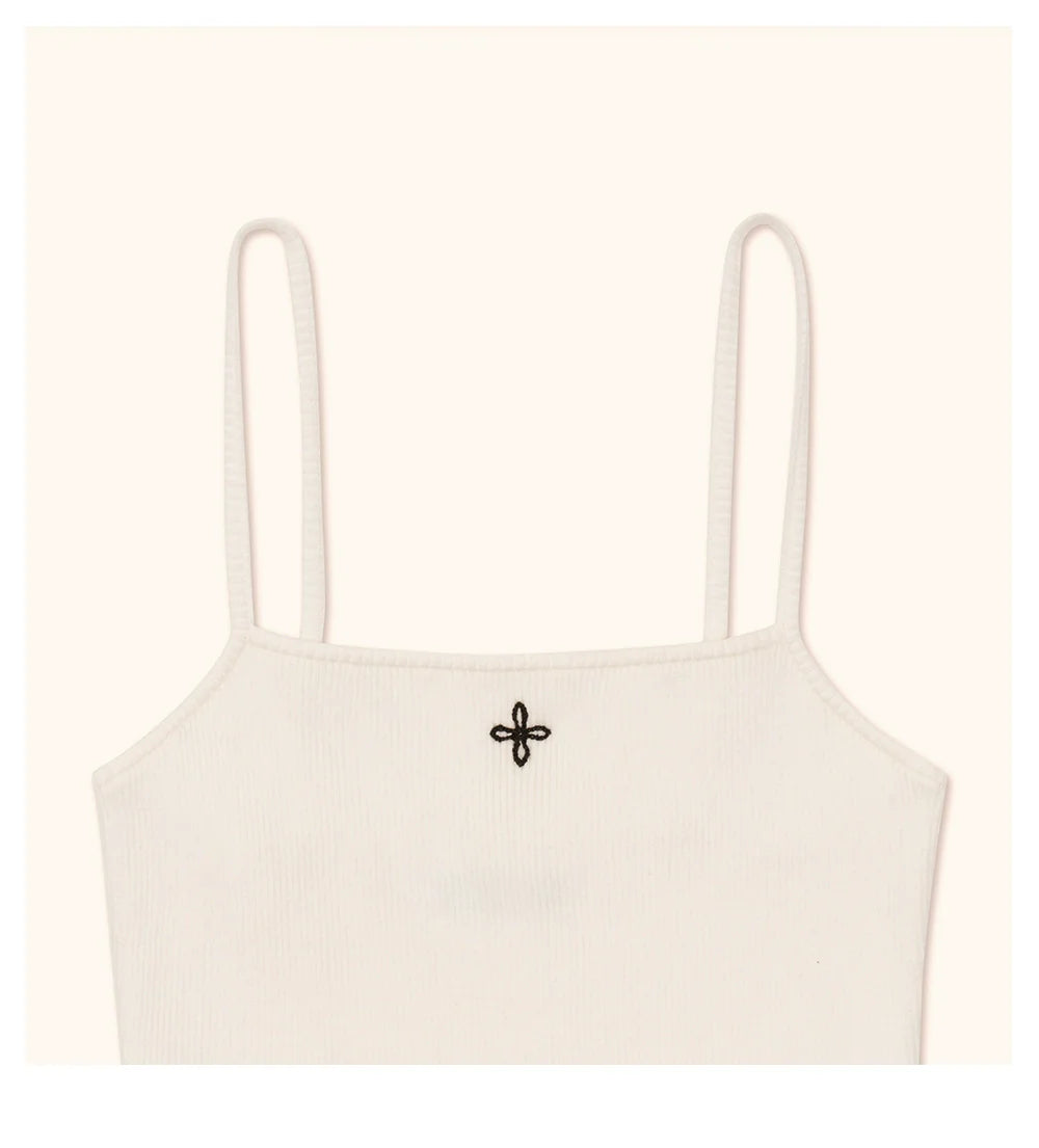 Compass Cruciferous Knitted Tank Top