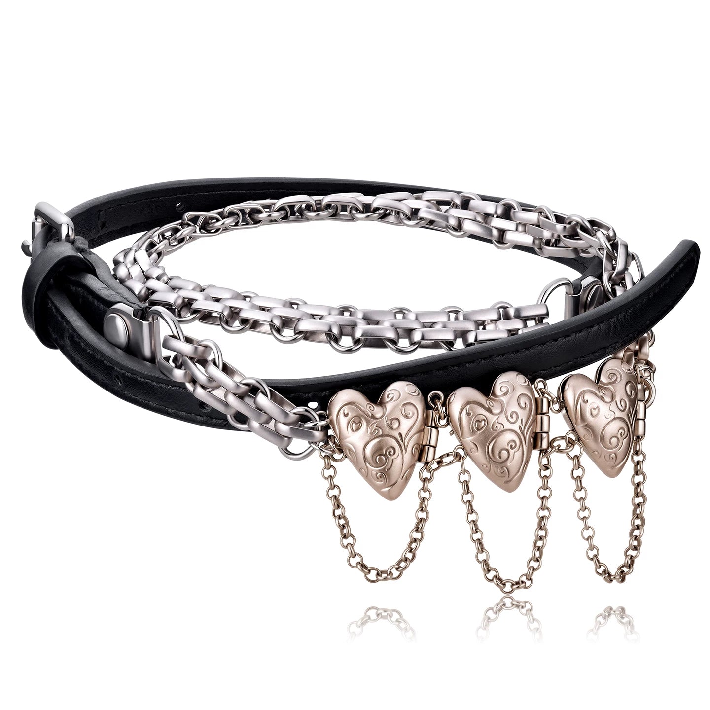 Punk Heart Layered Choker