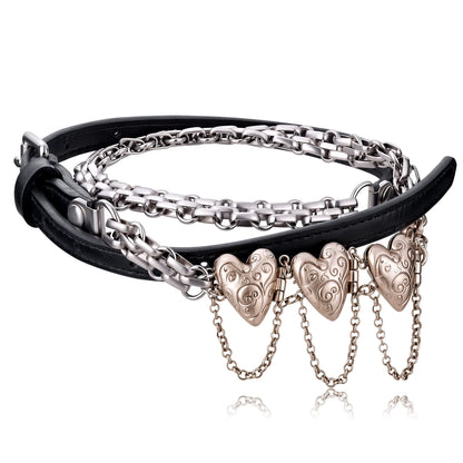Punk Heart Layered Choker