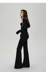 Soft Thermal Velvet Three-Piece Lounge Set