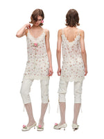 Layered Lace Chiffon Dress