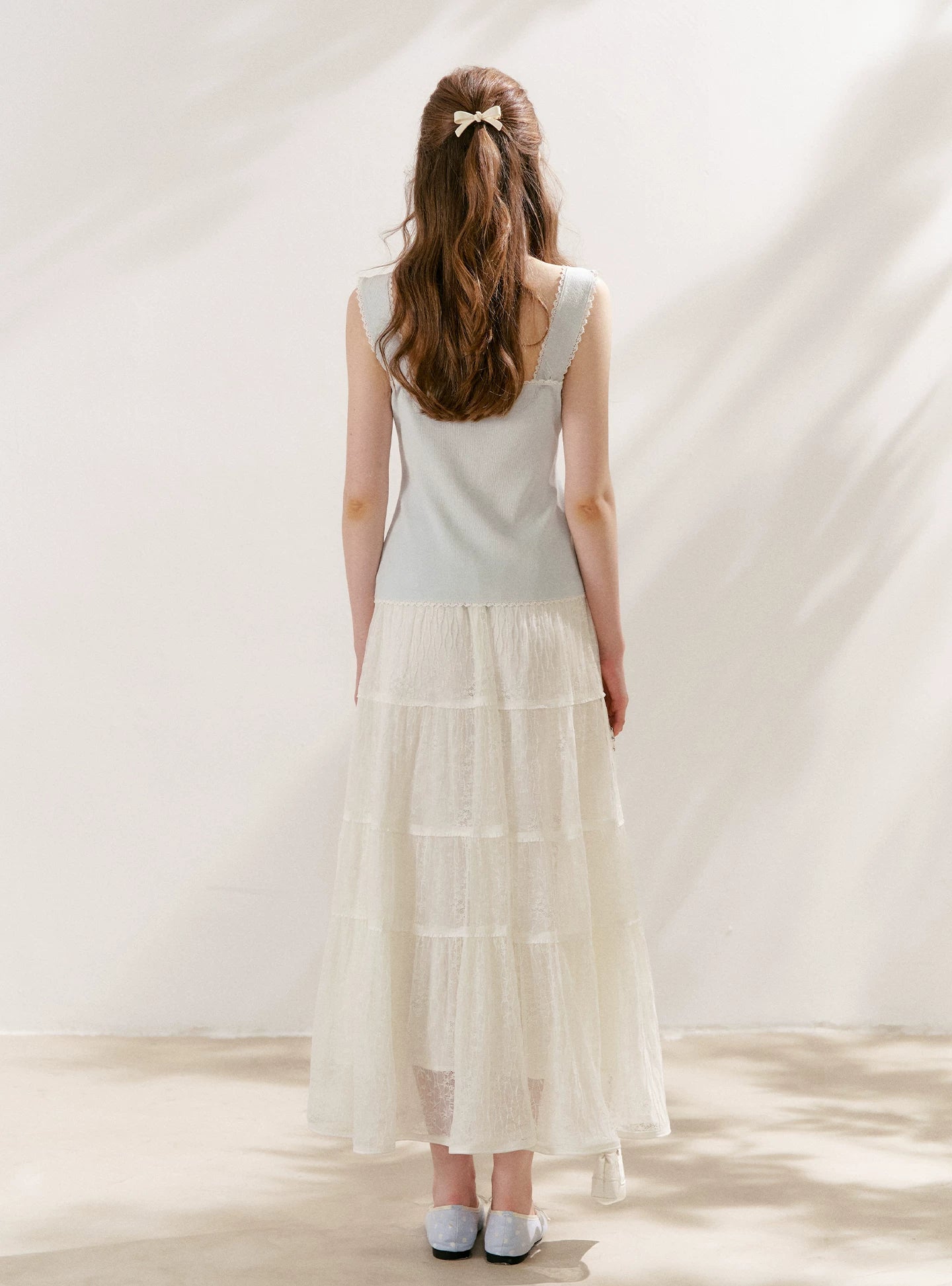 Lyocell Lace Vest