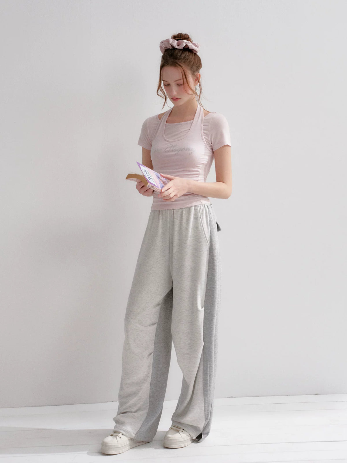 Lyocell Contrast Lounge Pants