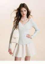 Lace A-Line Mini Skirt