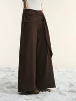 Layered Relaxed Wide Pants