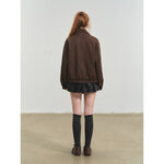 Reversible Vintage Stand-Collar Jacket