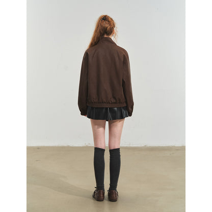 Reversible Vintage Stand-Collar Jacket