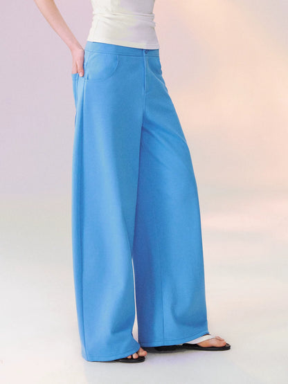 Airy Asym Tee Pants Set