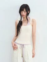 Apricot Halter Top & Pants Set