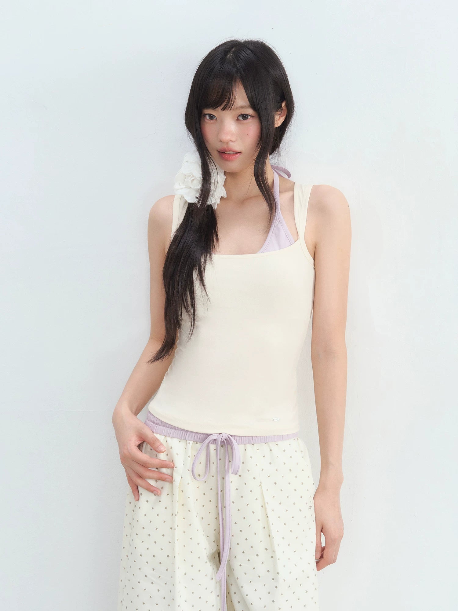 Apricot Halter Top &amp; Pants Set