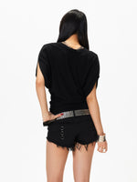 V Neck Batwing T-Shirt