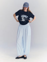 Plaid Lantern Pants