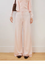 Knotted Wave Trim Knit Set