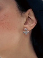 Iris Zircon Stud Earrings