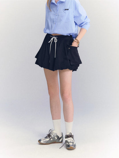 Pocket Bubble Skort