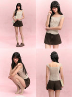 Polka Dot Square Top