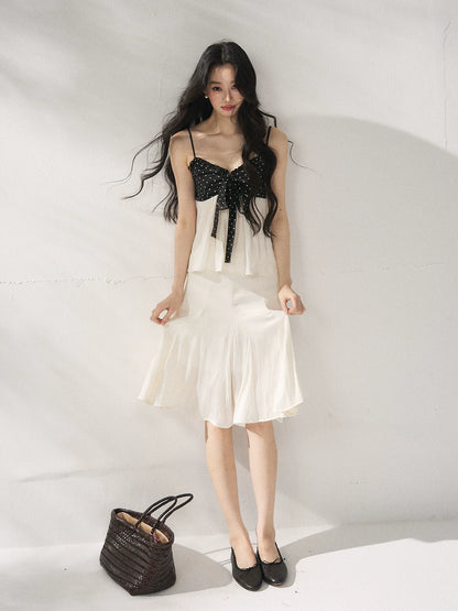 Polka Dot Top &amp; Skirt Set