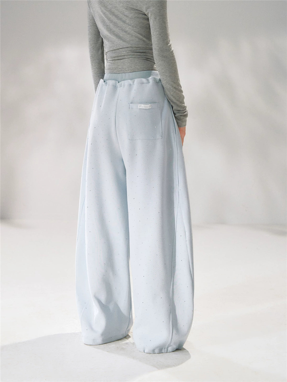 Crystal Drawstring Sweatpants