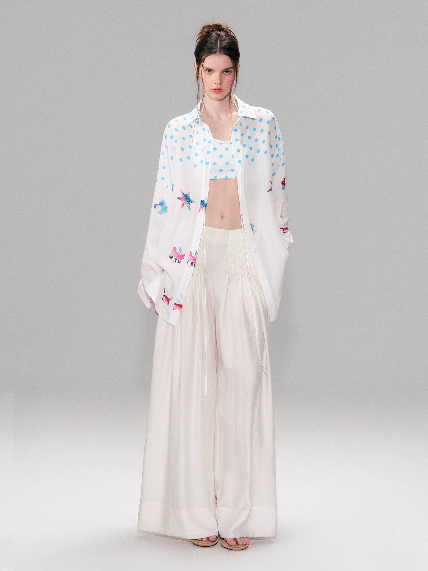 Polka Dot Shirt Set