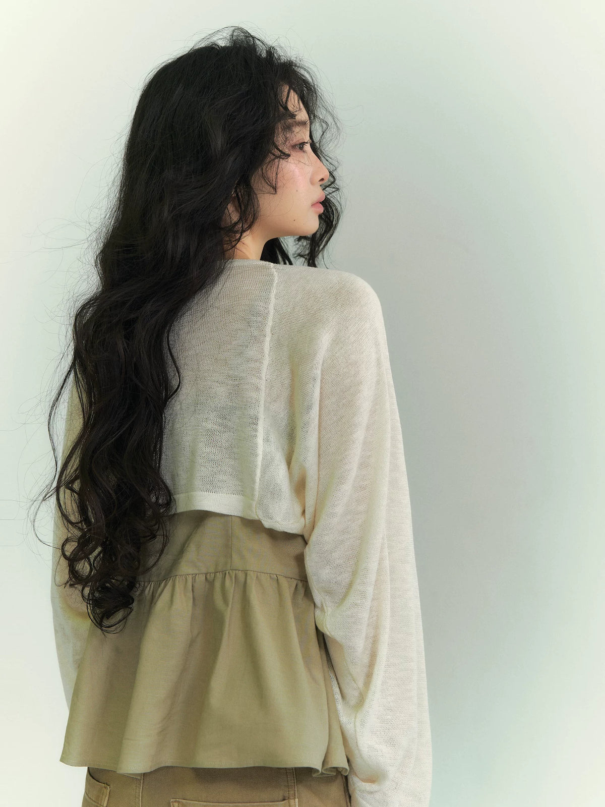 Batwing Cardigan &amp; Camisole Set