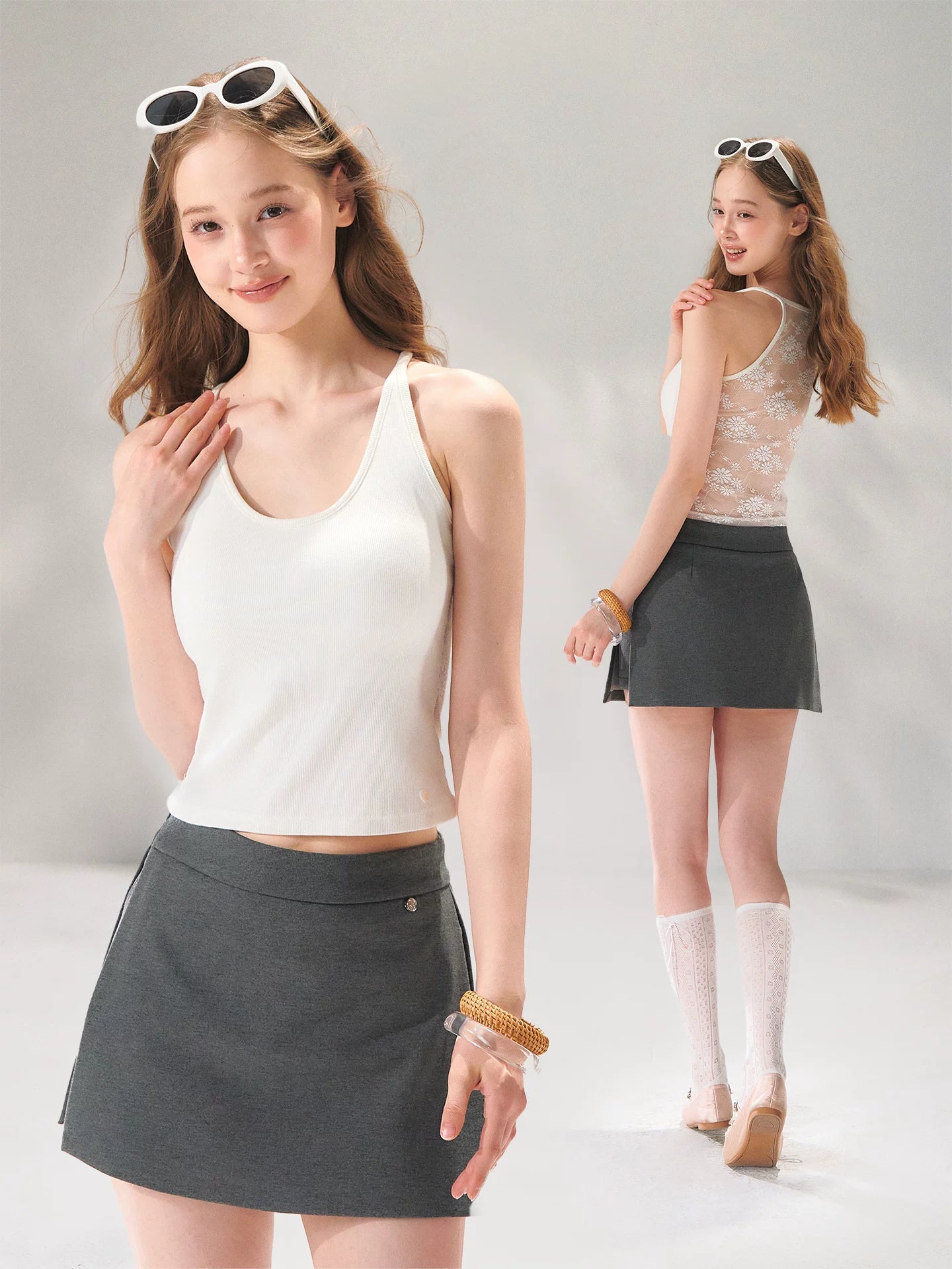 Lace Back Padded Camisole