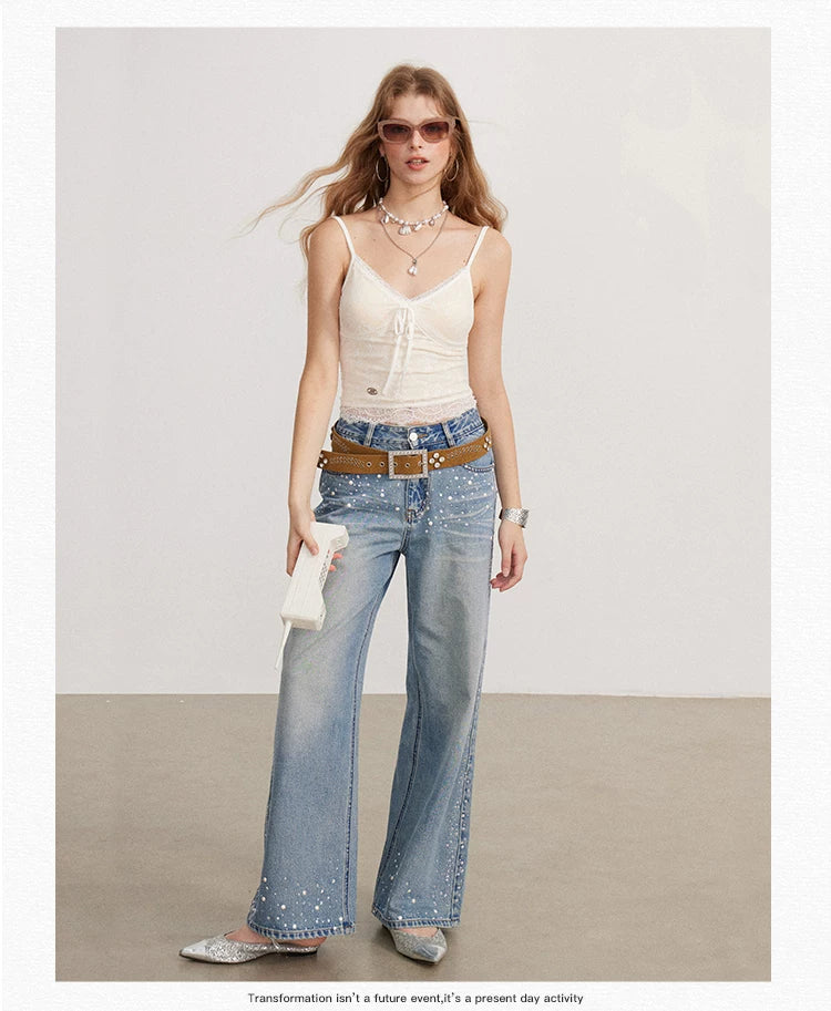 Bow Lace Camisole Top