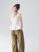 Cloud Ruffle Tank