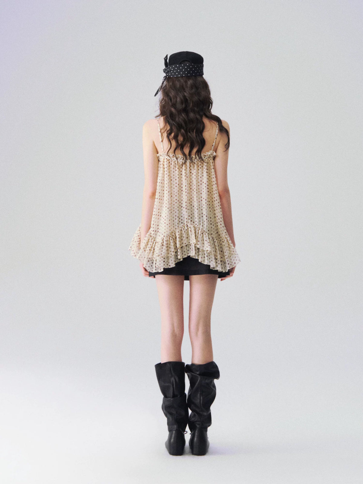 Sheer Polka Dot Camisole