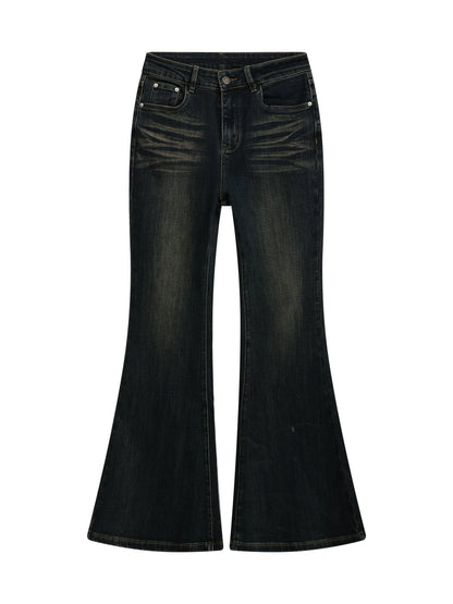 Vintage Flared Denim Pants