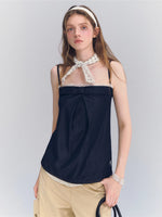 Lace Bow Cami Top