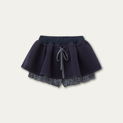 Bow-Tie Sweatshirt &amp; Puffy Skirt Set