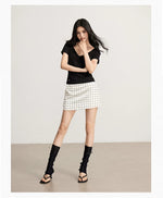 Ruched V-Neck Top