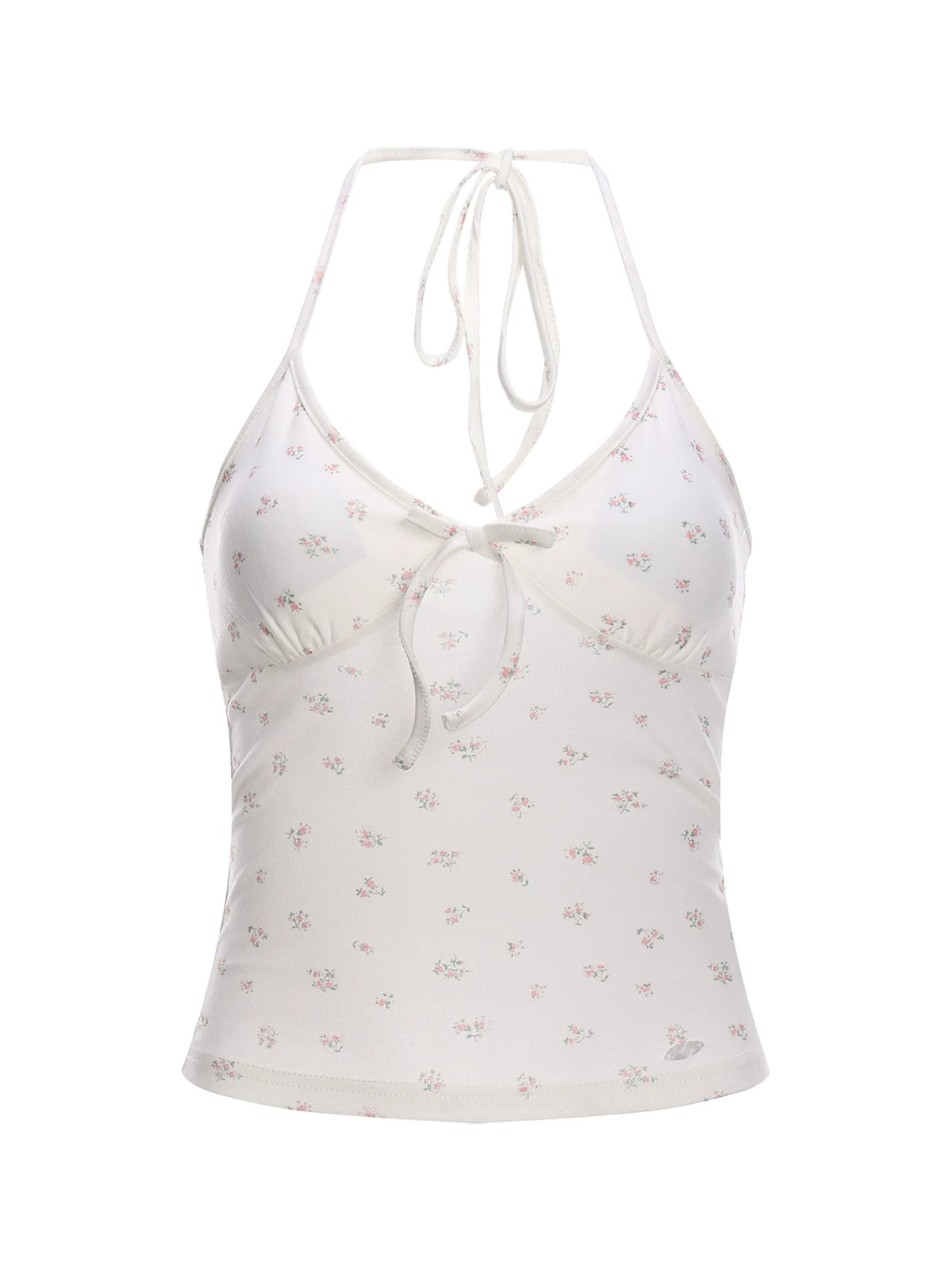 Floral Halter Camisole Top